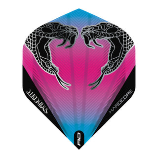 Ailettes Peter Wright Snake Noires Hardcore
