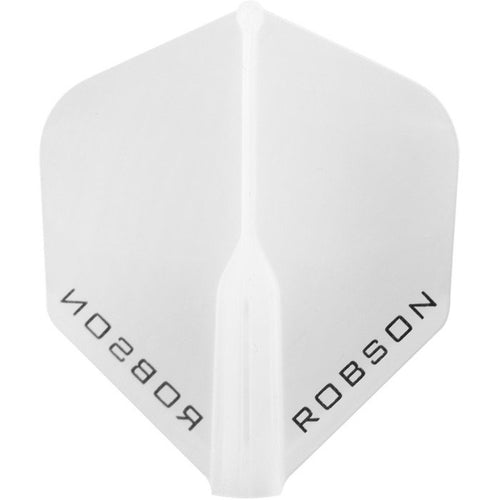 Ailettes fléchettes Robson Plus No.2 Blanc