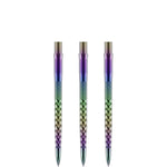 Pointes Caliburn EVO Ripple Coral 32 mm – les 3 pointes