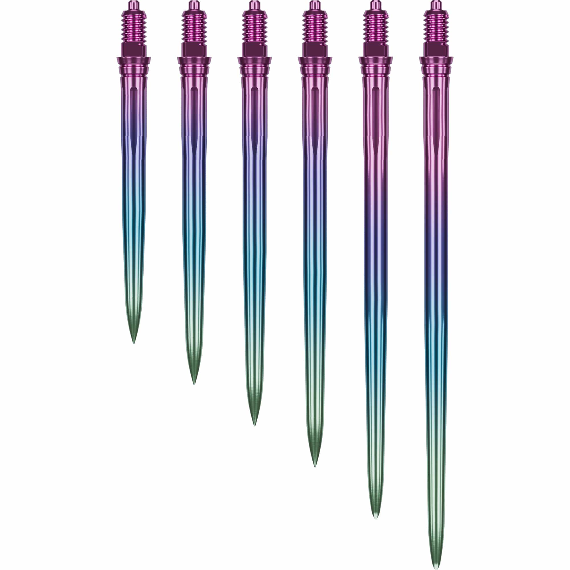 Pointes acier Caliburn EZ-EVO Smooth Arc-en-ciel 36 mm