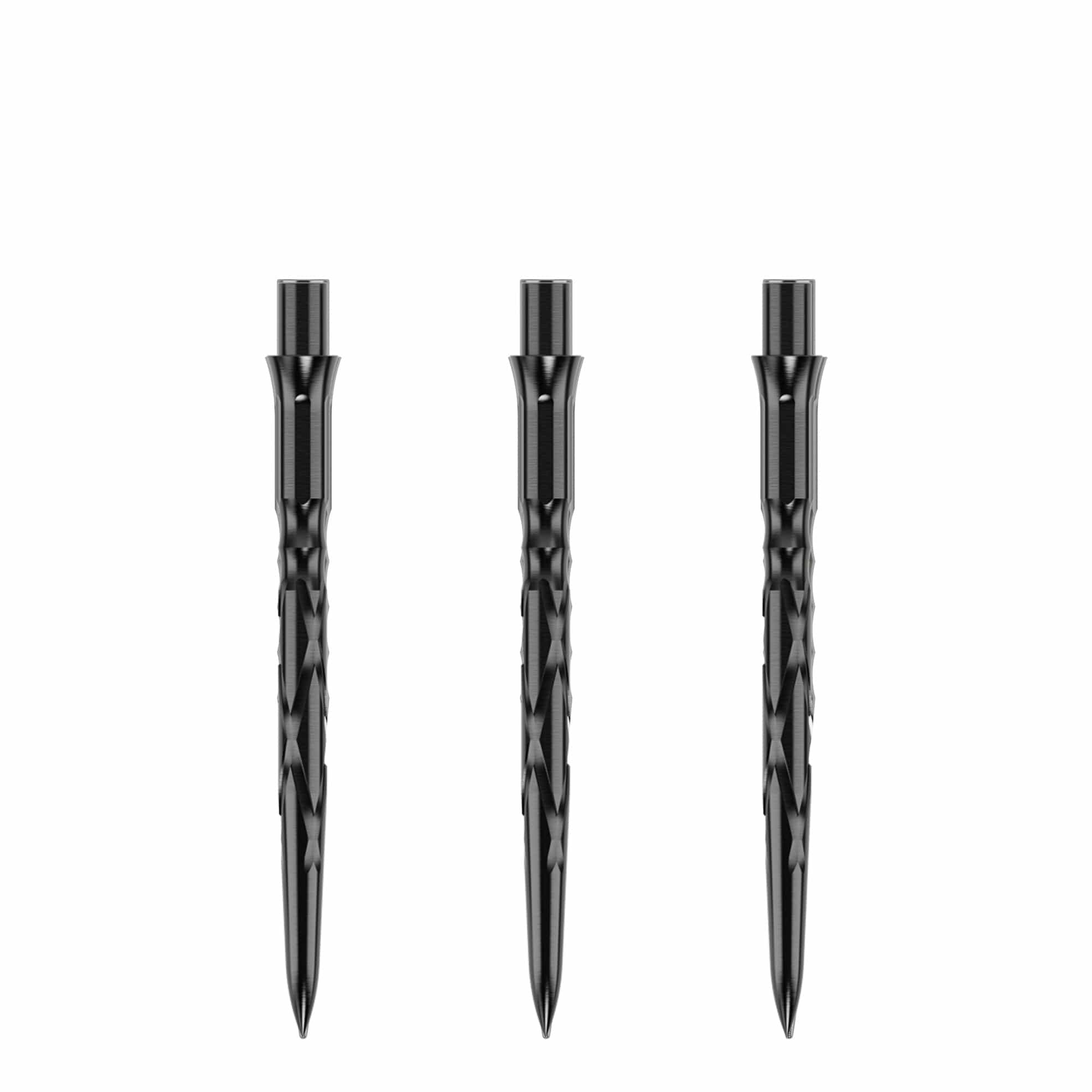 Pointes Caliburn HAN G2 noir 32 mm – les 3 pointes