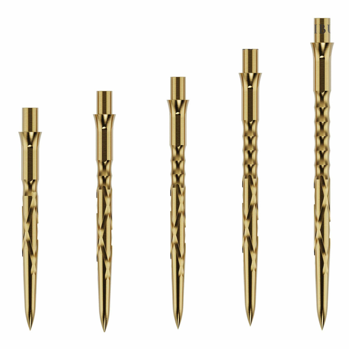 Gamme Caliburn HAN G2 Or, pointes interchangeables dorées