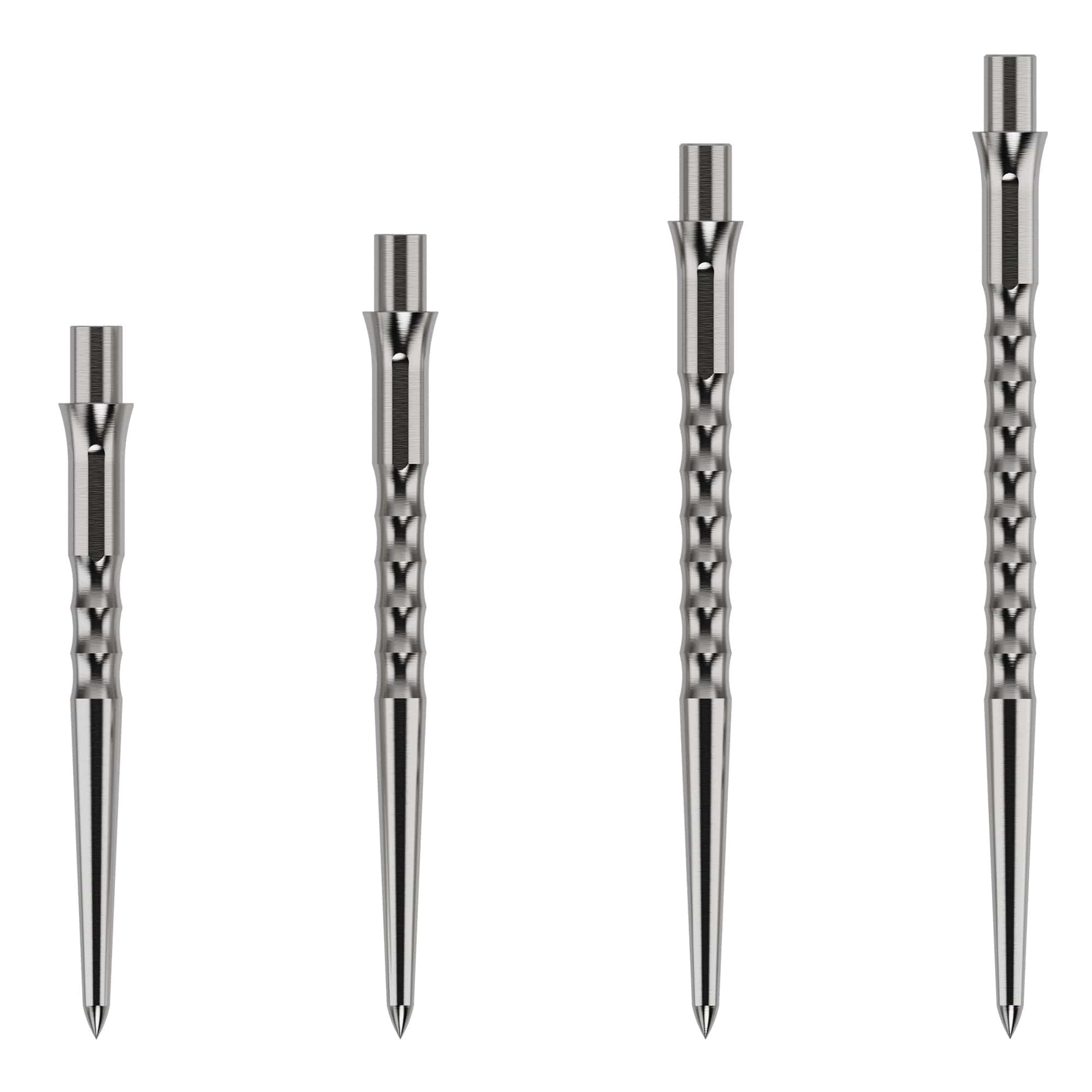 Jeu de pointes Caliburn Ripple No Lip argentées