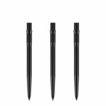Pointes Caliburn Smooth noir 32 mm – les 3 pointes