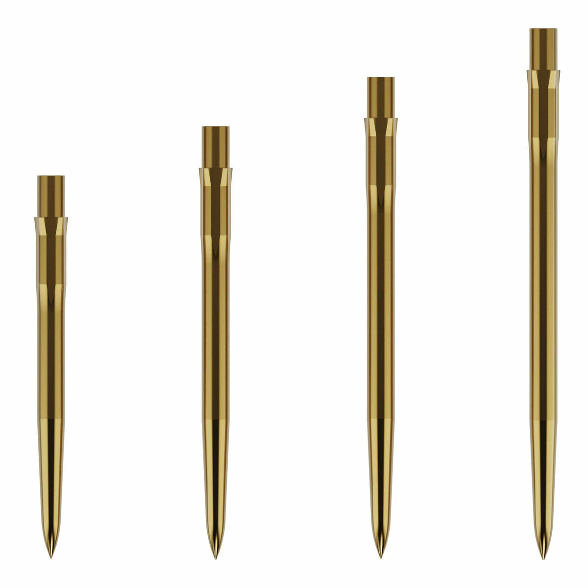Jeu de pointes Caliburn Smooth dorées interchangeables