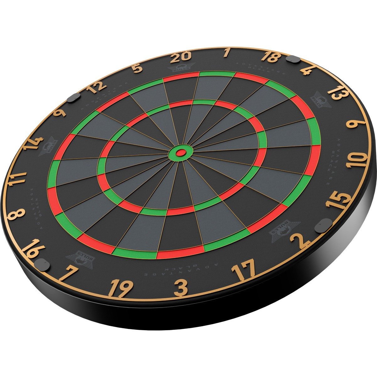 Cible Bull's Advantage Black vue de biais