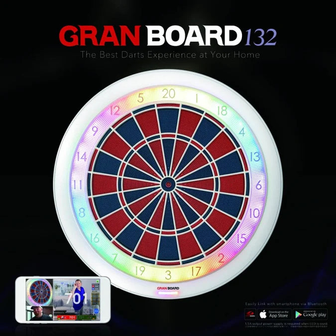 Cible électronique GRANBOARD 132 - Blanc