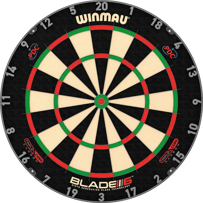 Cible Winmau Blade 6 Triple Core Carbon
