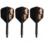 Condor AXE Matt Campbell Ginja Ninja Noir No.6 Short 21,5 mm
