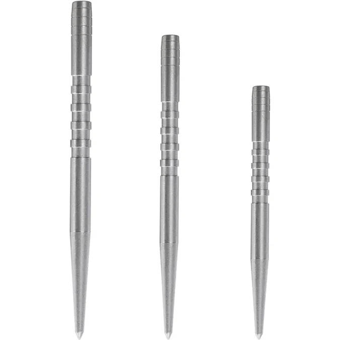 Condor Beak Argent 32 mm - Pointes Steel Tip 5 Rainures - photo principale