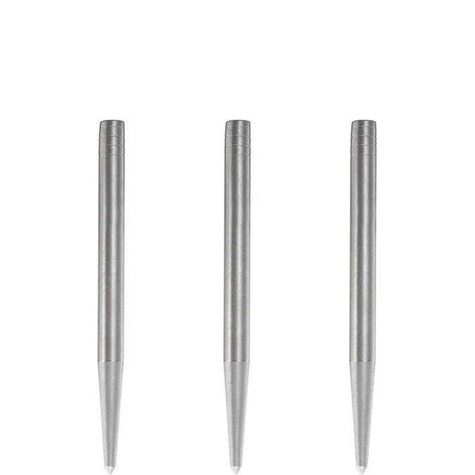 Condor Beak Argent Lisse 32 mm - Pointes Steel Tip - photo principale