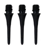 Cosmo Darts - Fit Point Plus - Lot de 50 - Noir 25mm