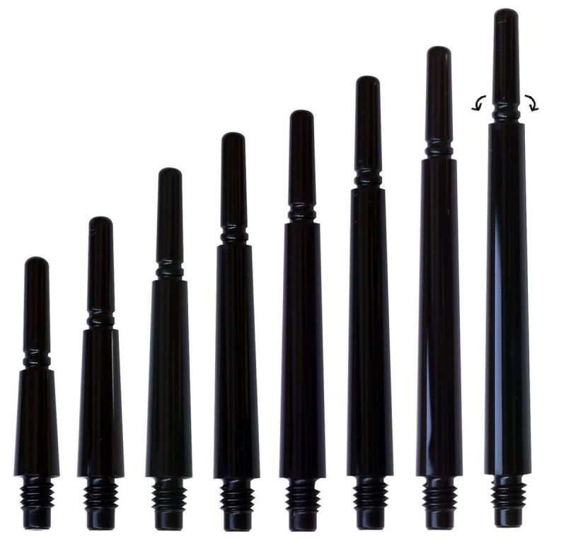 Tiges Cosmo Fit Shaft GEAR Normal Spinning 3 - Noir 24 mm - photo principale