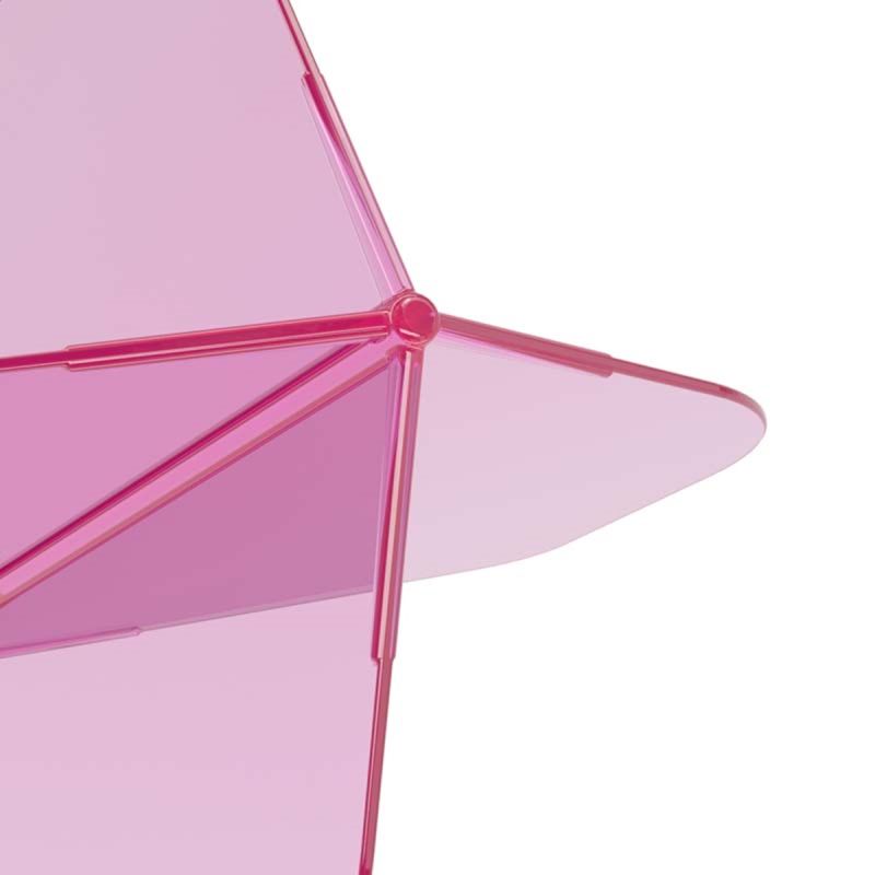Cuesoul ROST 77 Rose Transparent - Big Standard Intermédiaire 28 mm - vue secondaire