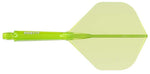 Cuesoul ROST 77 Vert Transparent - Big Standard Short 23 mm