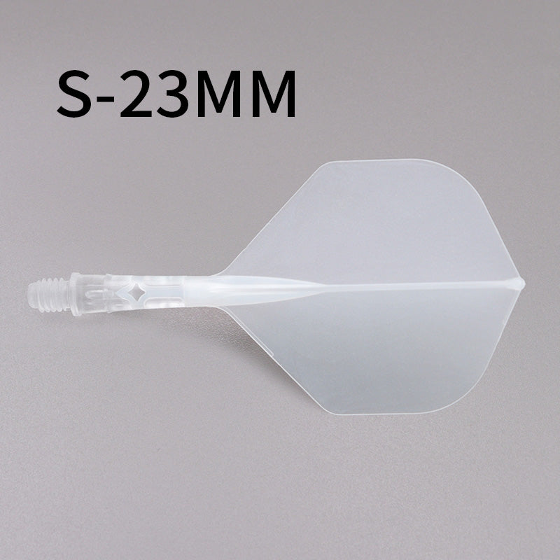 Ailette Cuesoul ROST T19 transparente Big Standard S (23 mm) – vue de profil