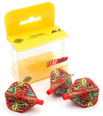 Ailettes Cuesoul TERO AK4 Standard Poisson Rouge - 3 pièces