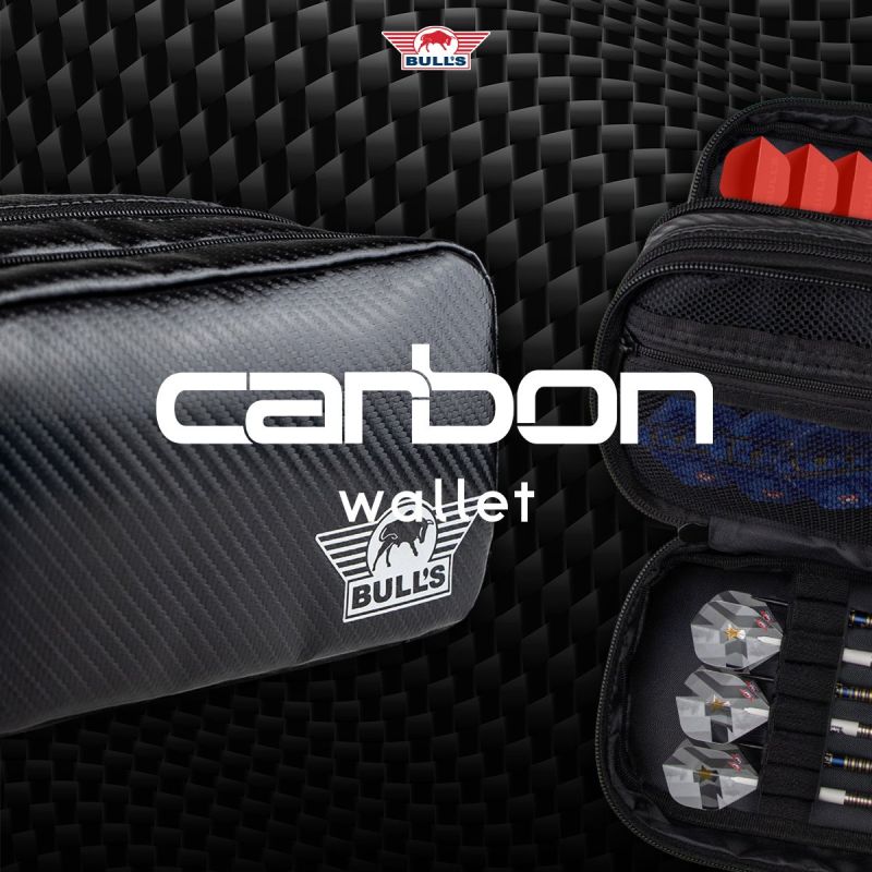 Étui Bull's Carbon Wallet - 6 Fléchettes - vue secondaire