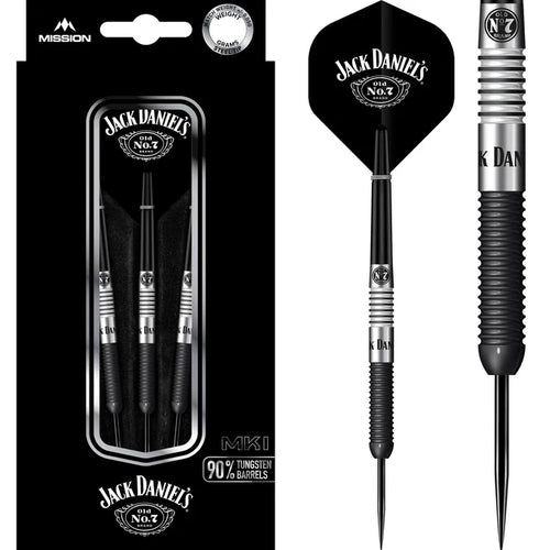 Fléchettes Jack Daniels Old No7 - Tungstène 90% - 23g