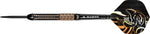 Fléchette Mission Horus 21g de profil, barrel noir et bronze