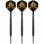 Fléchettes acier Mission Scorpion 90% tungstène - Noir et Jaune 24g