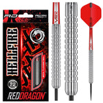 Fléchettes Acier Red Dragon Hell Fire A 80 % Tungstène – 22 g