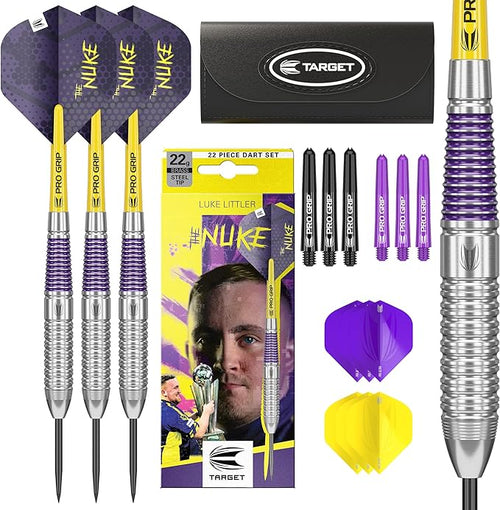 Fléchettes acier Target Luke Littler Brass - 22g