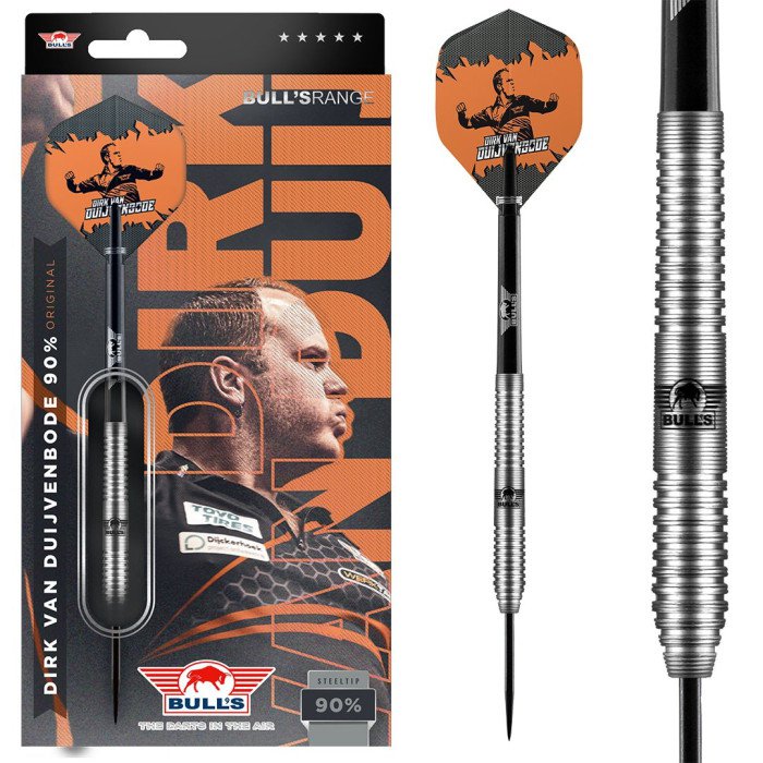 Fléchettes acier Bull's Dirk van Duijvenbode 22g