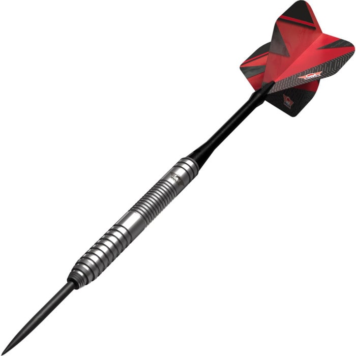 Fléchettes acier Bull's Lightning Rouge 23g