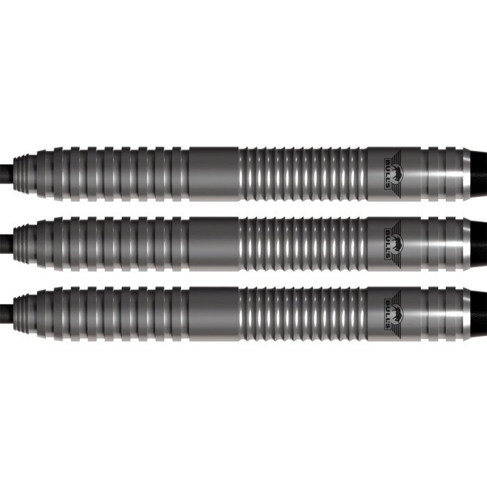 Fléchettes acier Bull's Lightning Rouge 23g