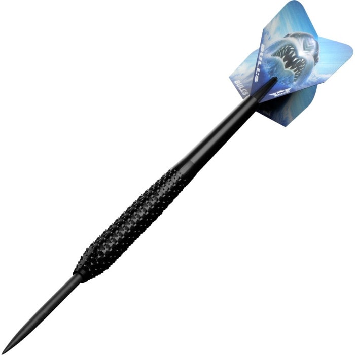 Fléchettes Bull's Shark Pro noir 90% tungstène