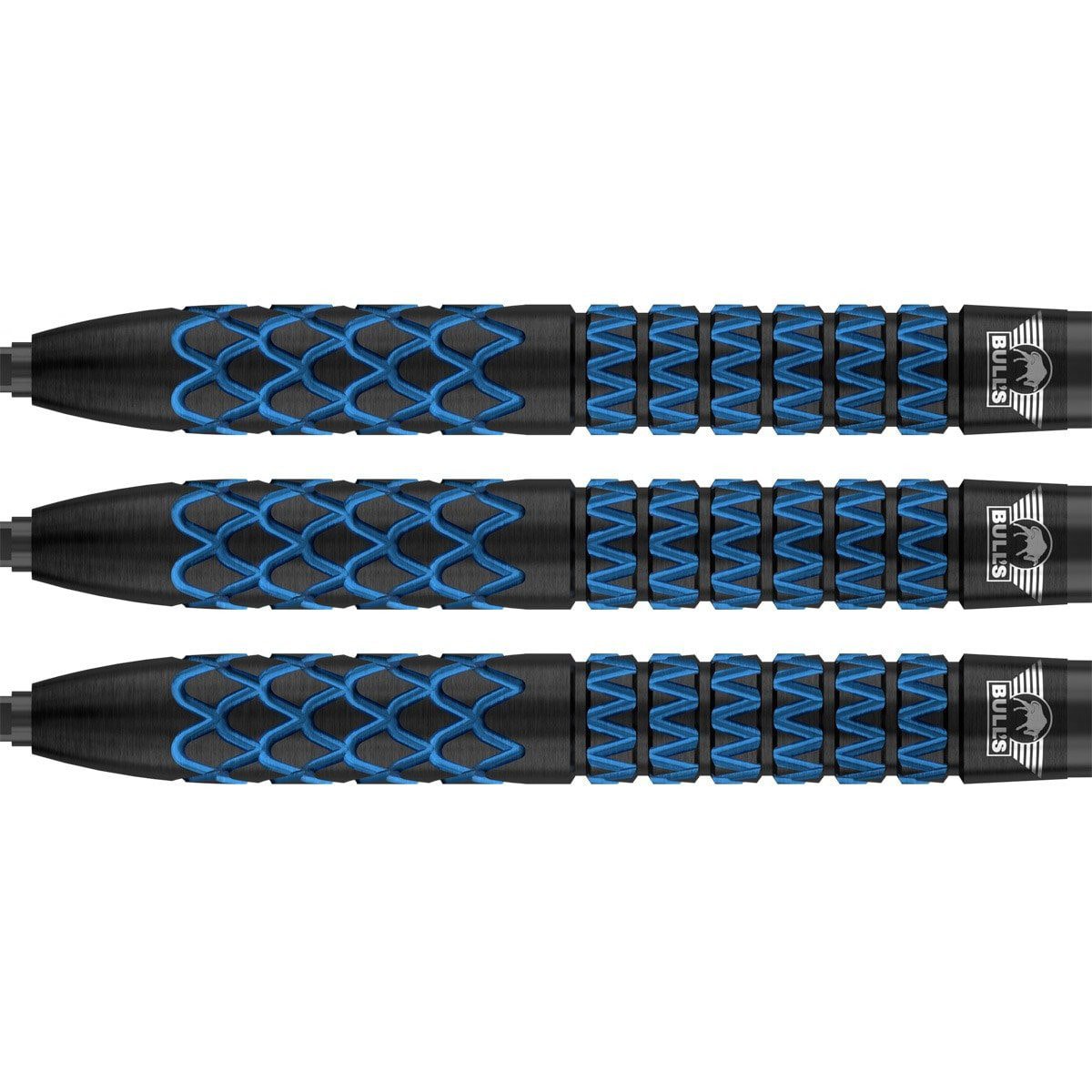 Fléchettes acier Bull's Smoke Blue Jewel CP 23g - photo 2