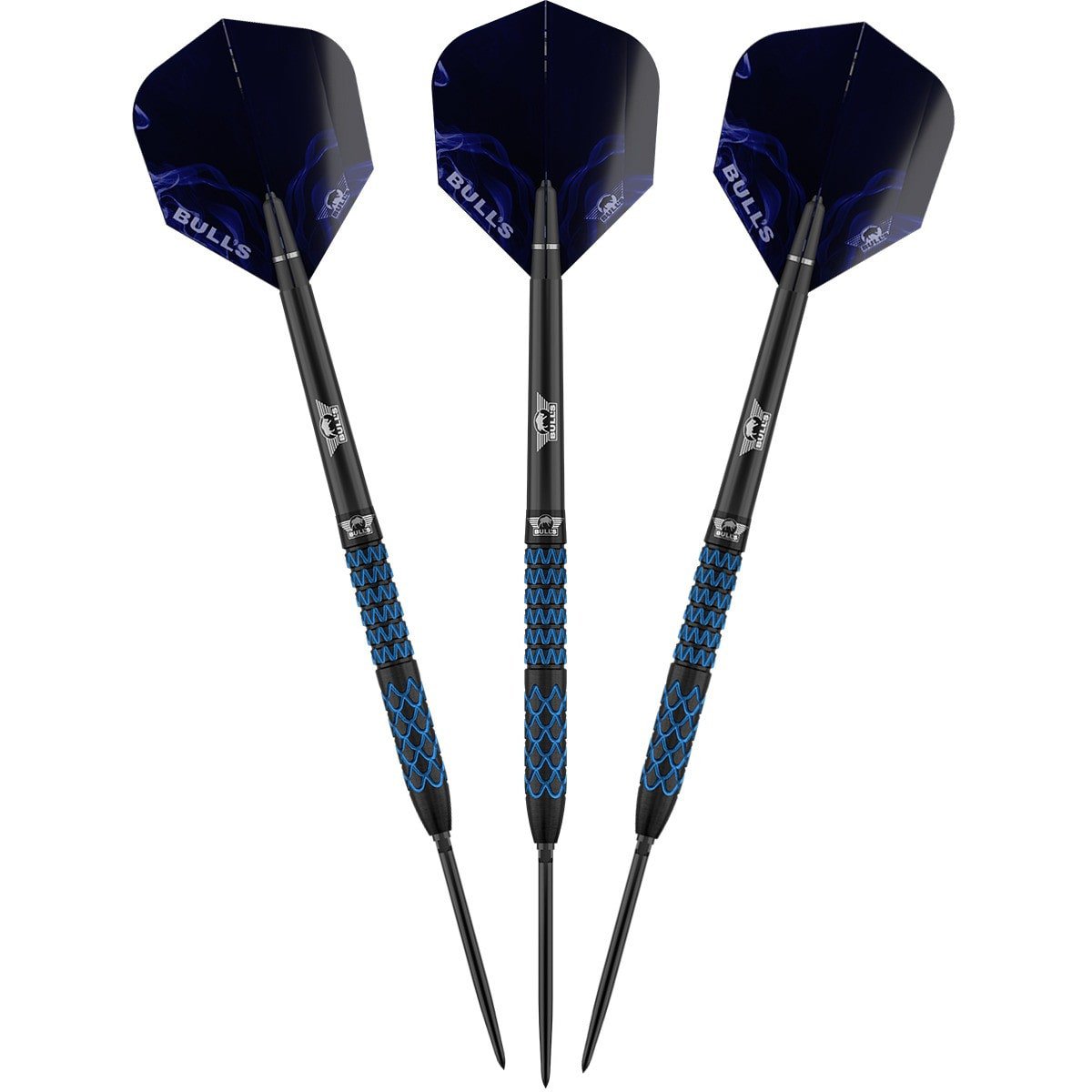 Fléchettes acier Bull's Smoke Blue Jewel CP 23g - photo 4