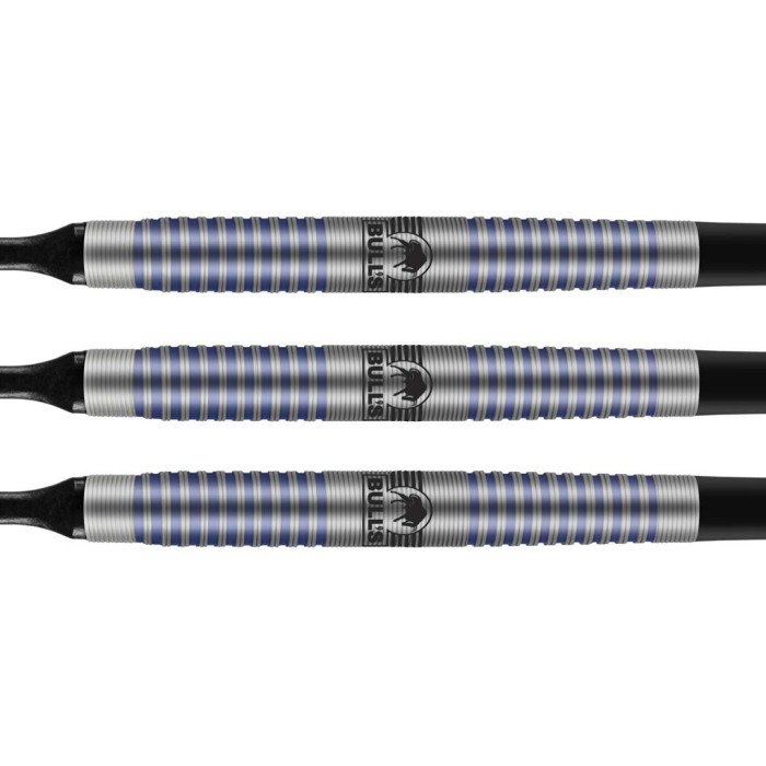 Fléchettes soft tip Bull's Phantom Grip 18g