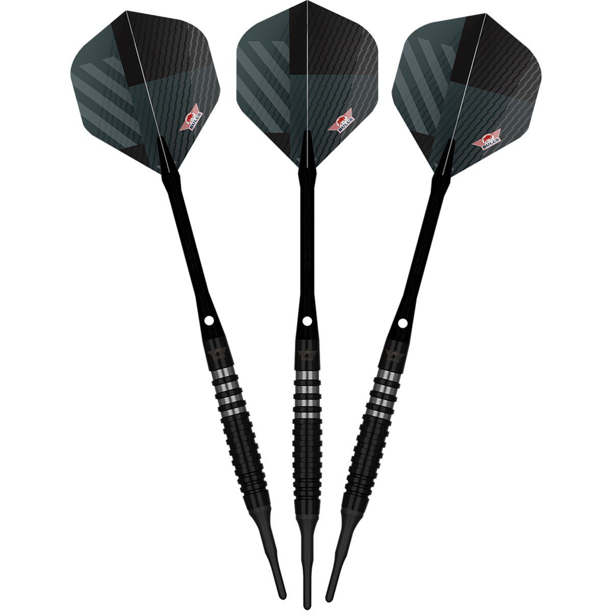 Fléchettes soft tip Bull's Volt Black 18g - photo 4