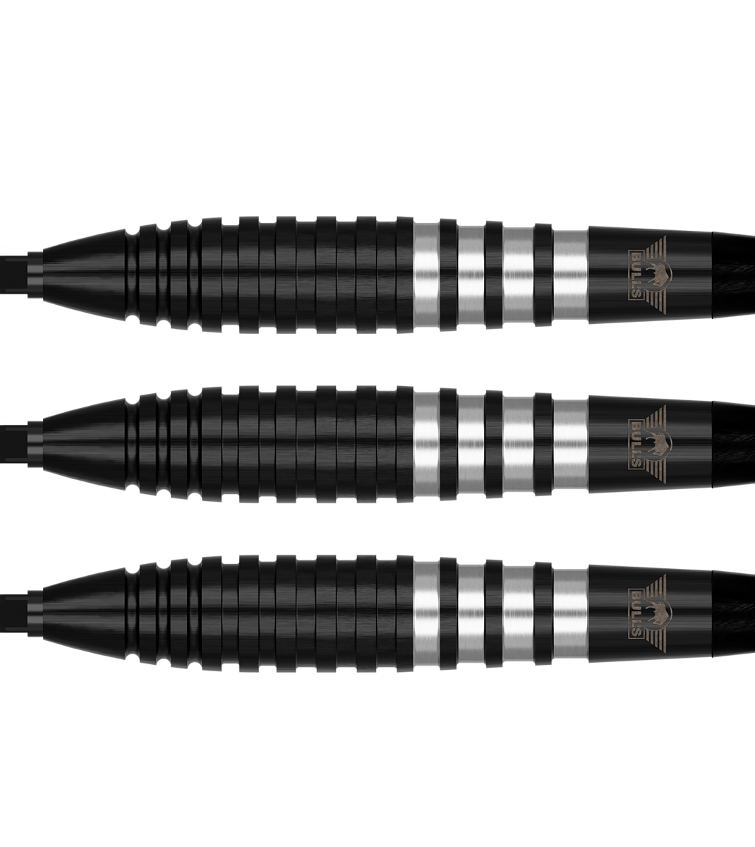 Fléchettes acier Bull's Volt Black CP 22g - photo 2