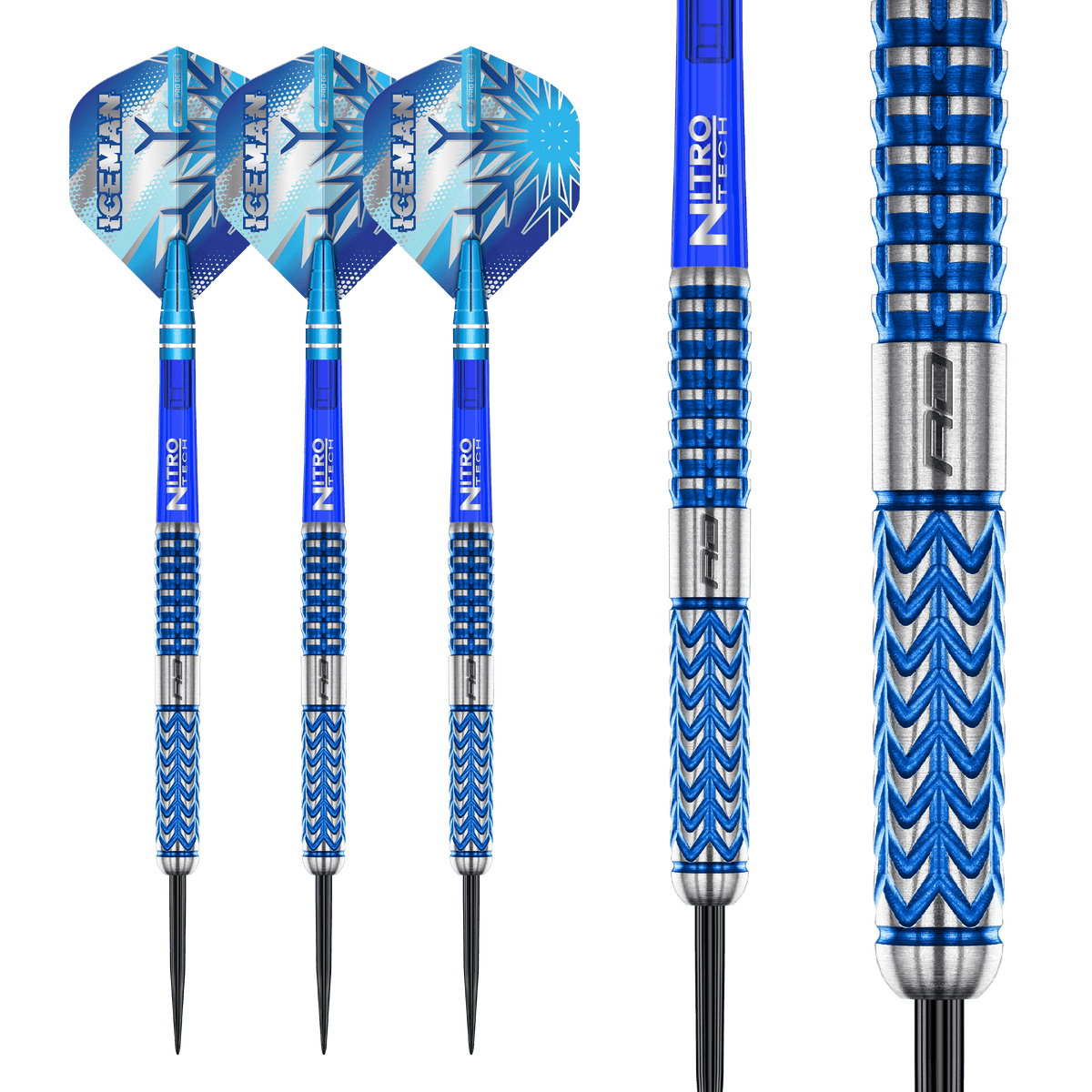 Jeu de 3 fléchettes Gerwyn Price Iceman 22 g