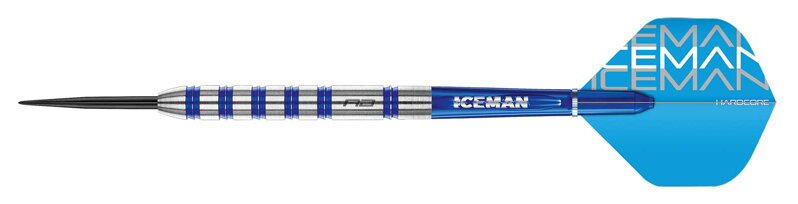 Fléchettes Gerwyn Price Iceman Challenger 80 % Tungstène 23 g
