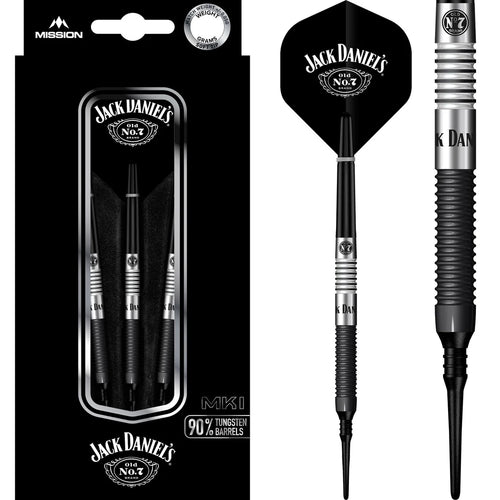 Fléchettes Jack Daniel's Old No.7 90% Soft Tip - 20g