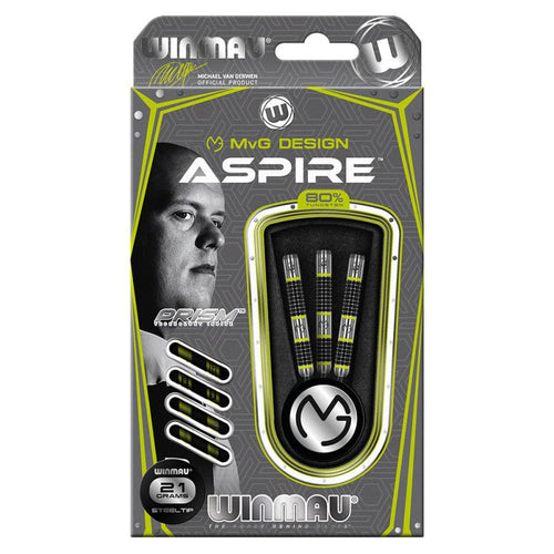 Fléchettes MVG Aspire 80 % Tungstène 21 g