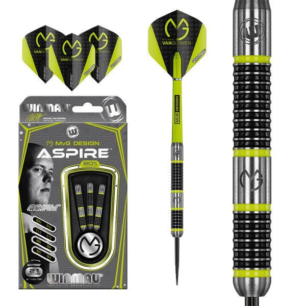 Fléchettes MVG Aspire 80 % Tungstène 21 g