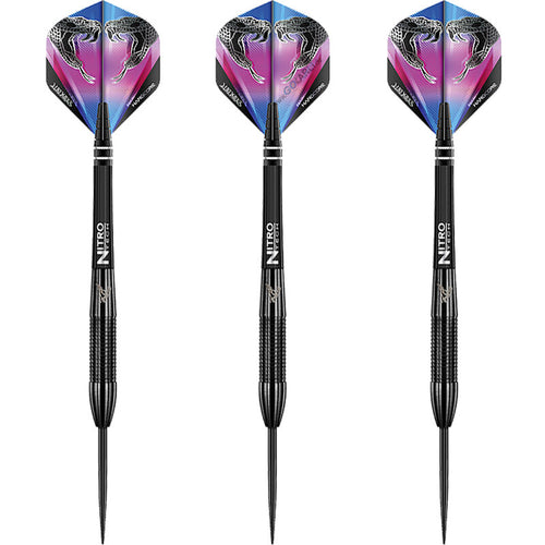 Fléchettes Peter Wright Snakebite 3 Noires 90 % Tungstène 22 g