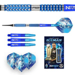 Fléchettes Soft Gerwyn Price Iceman  90 % Tungstène 18 g