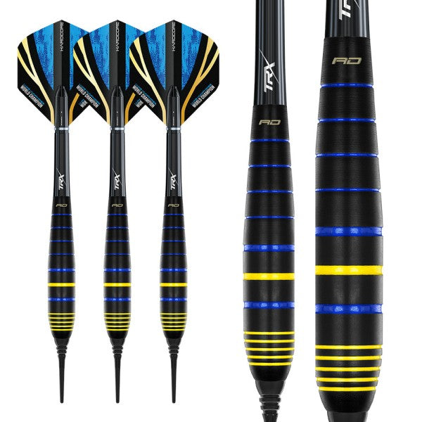 Fléchettes Soft Luke Humphries Cool Hand World Champion Laiton 20 g