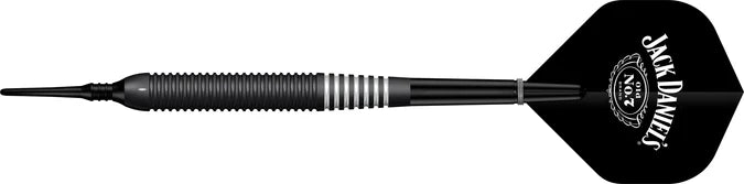 Fléchettes soft tip Jack Daniel's Old No7 - Noir 19g