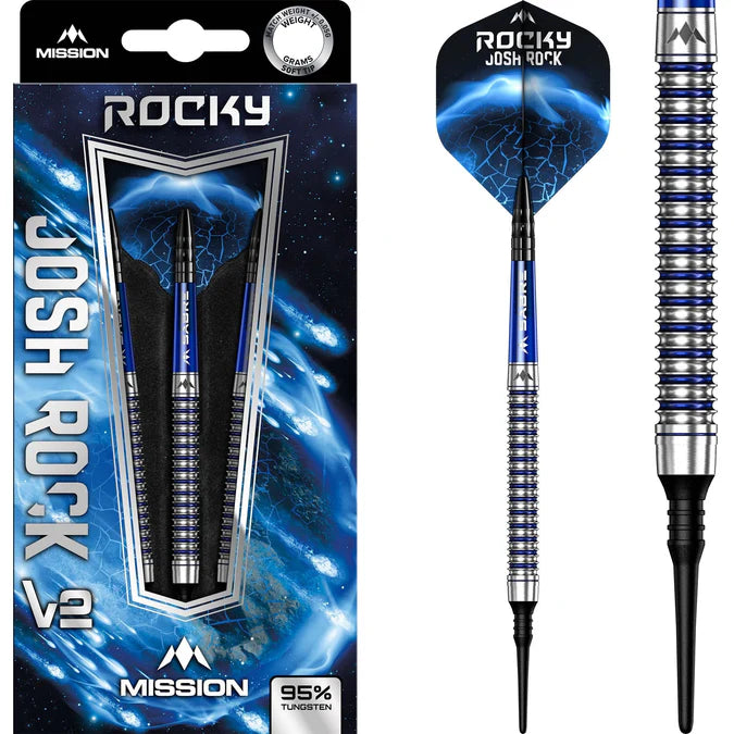 Fléchettes Josh Rock soft tip 18g