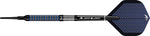 Fléchettes soft tip Mission Nightfall M1 Straight Ring - Bleu et Noir 18g