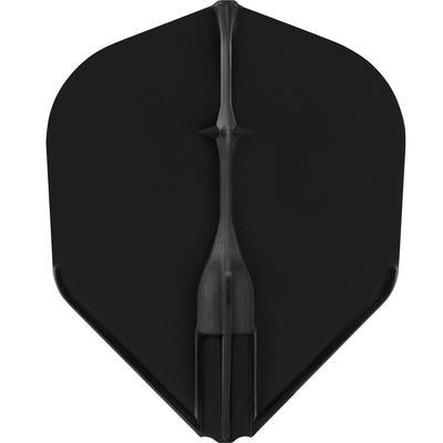 Ailettes L-Style L-Flight EZ L3 Noir – ailette à plat vue de face