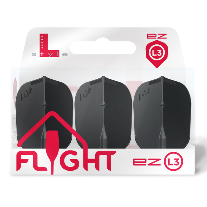 Ailettes L-Style L-Flight EZ L3 Noir – Champagne Ring Intégré