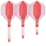 L-Style L-System 330 Transparent Rouge - 33 mm